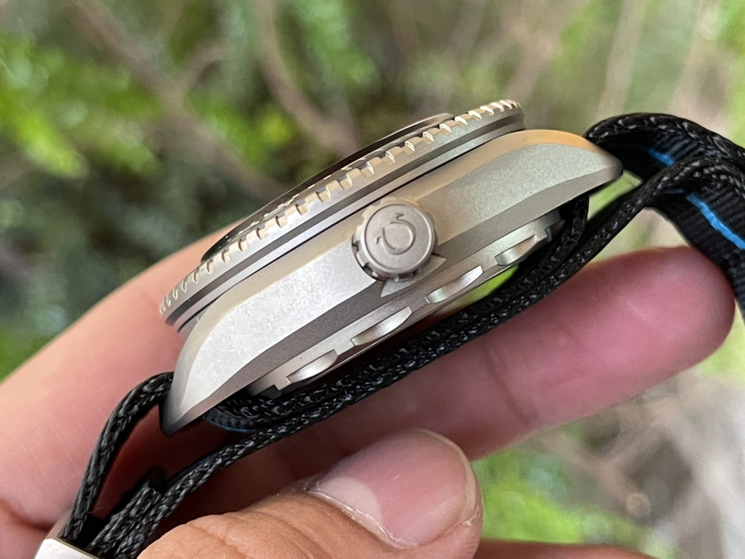 WaterResistant CBD Factory Omega Seamaster Ultra Deep 45.5mm Titanium Black Dial (215.92.46.21.01.001) 1:1 Super Clone – DD8912 Movement 219